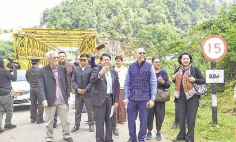 Foreign delegates visit Tamu