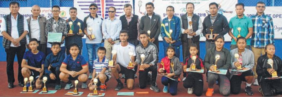 39th State Open Cash Prize Tennis Tournament : Bushan Haobam clinches men's singles and doubles titles