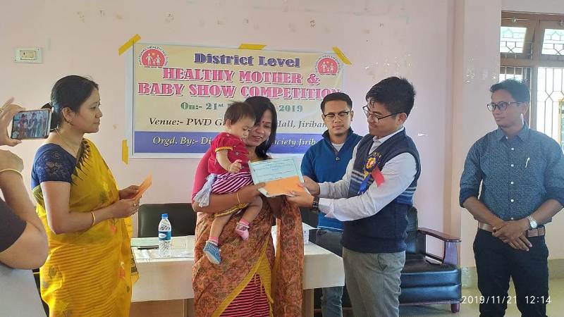 District level healthy Mother & Baby show competition held at Jiribam
