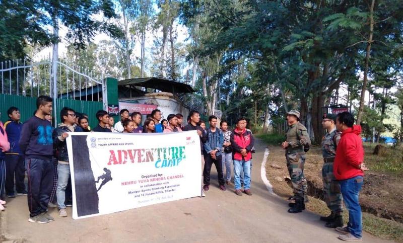 NYK Chandel Organise Adventure Camp
