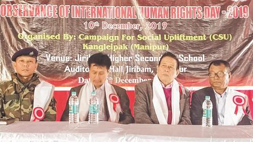 CSU observes International Human Rights Day at Jiribam