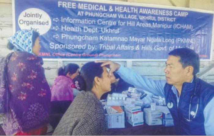 Medical / awareness prog held at Phungcham village
