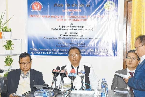 Manipur becomes first in NE to implement Integrated Health Information Platform