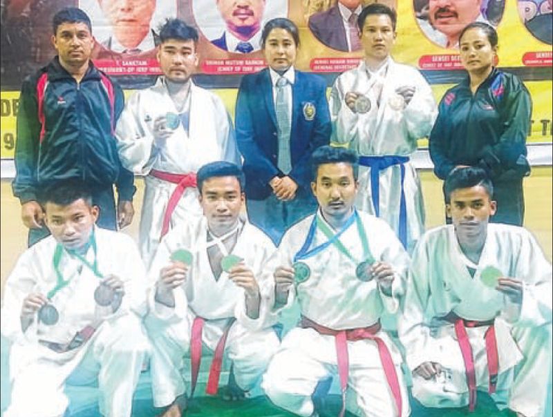 Manipur collect 11 medals till day 2 of 6th IKSF Natl Open Karate C'ship
