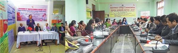 Matru Vandana Saptah launches across districts