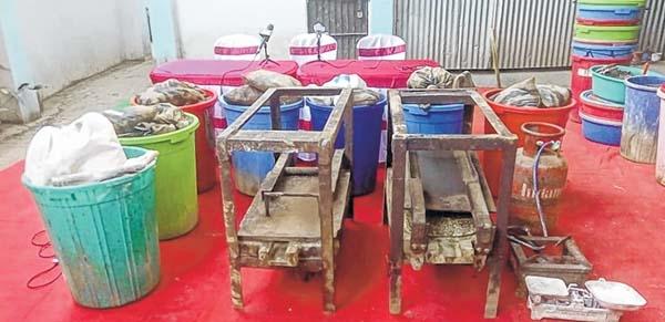 NAB busts brown sugar laboratory