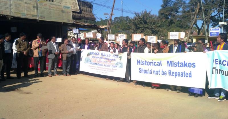 Peace Rally staged demanding honourable conclusion of Indo-Naga Peace talk