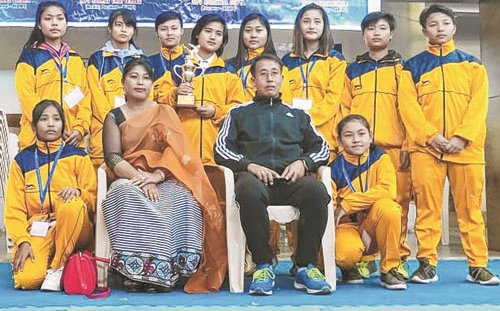  Manipur U-19 Girls : Team Champions at 65th NSG Jeet Kune Do 