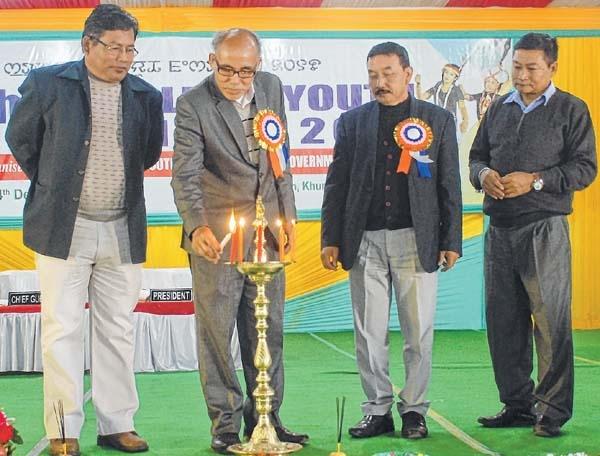 State Level Youth Festival begins at Khuman Lampak Sports Complex