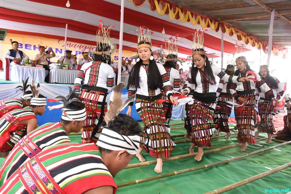 Cultural event during inauguration of Behiang Police station at Singhat (CCpur Dist) at Indo-Myanmar Border :: June 24 2019