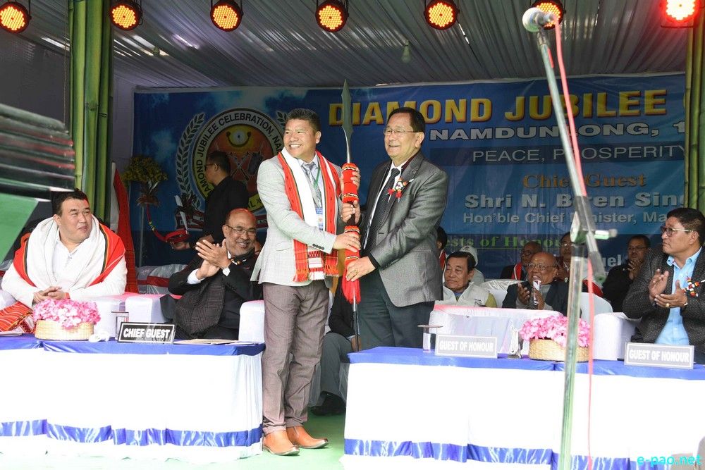 Diamond Jubilee Celebration at Dashanpung Namdunglong, Imphal East :: December 21 2019