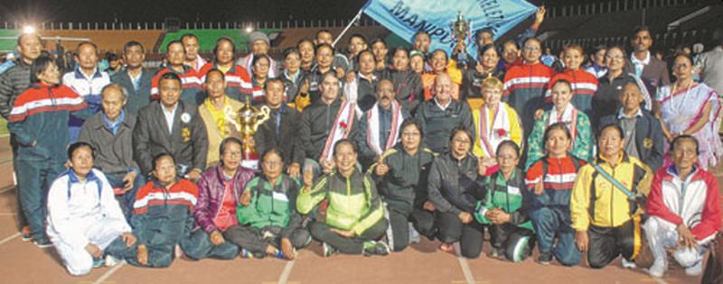 Manipur emerge overall champions of 41st National Masters Athletic Championship