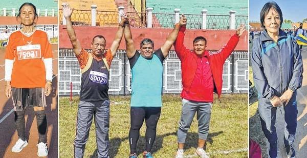 41st National Masters Athletics Championship Hosts Manipur stay atop with 25 gold medals