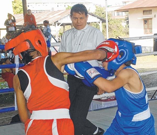 State Invitation Boxing : Ningthoujam Menaka takes youth and elite women's 69 kg crown