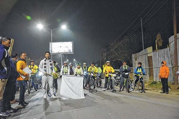 300 km bicycle ride organised
