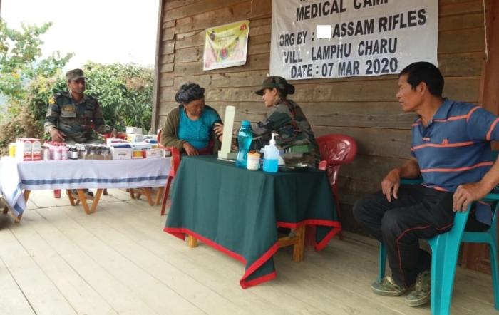 Assam Rifles conducts medical camp in Chandel
