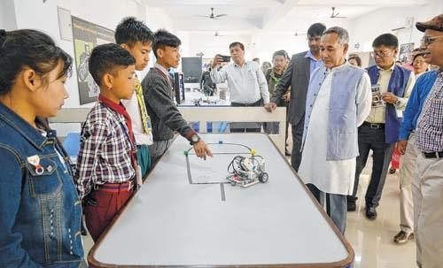 Innovation hub and toy train inaugurated