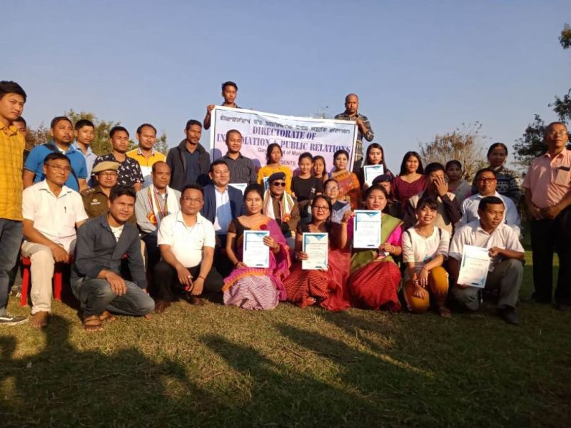 Short Term Courses on 'Basics of News Reporting' at Jiribam Concluded