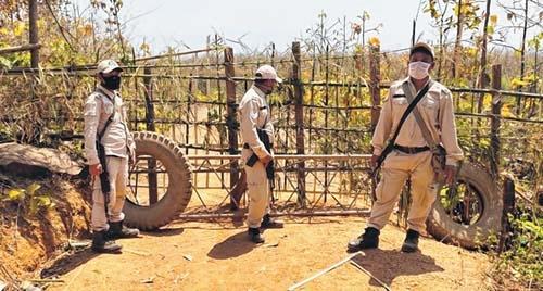 Porous sections of Indo-Myanmar border sealed