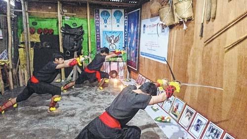 LAAMAN Thang-Ta observes foundation day
