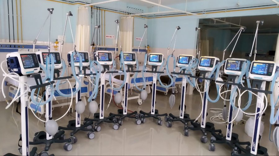 10 new ventilators installed at RIMS