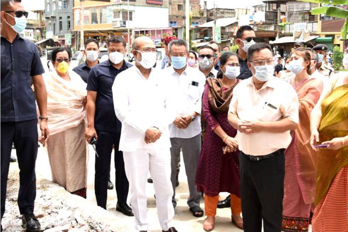 As political crisis resolved, CM starts public works