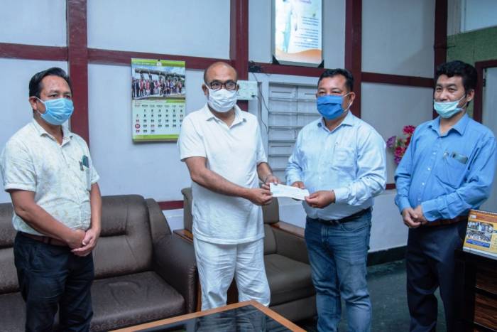 DIPR staffs donate one-day salary to CM's COVID-19 relief fund