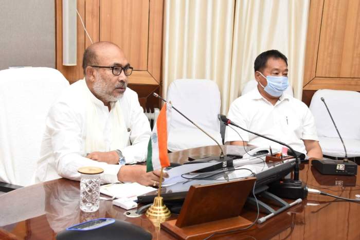 CM inaugurates three PHED projects through video conferencing