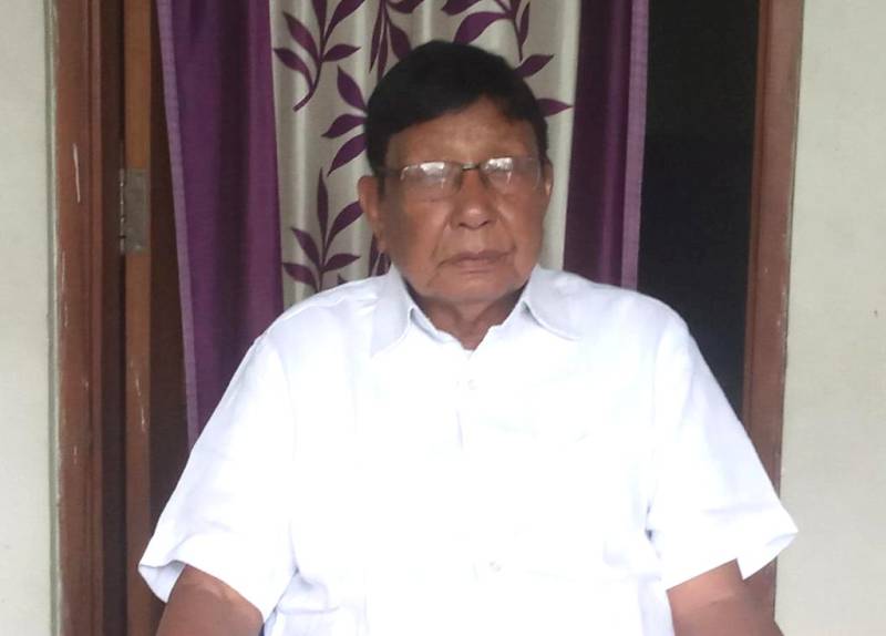 Veteran Politician O Joy urges Manipur Governor for dismissal of N Biren Singh led Govt