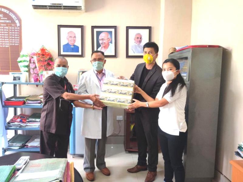CCTea donates tea packets to RIMS & JNIMS for front line workers
