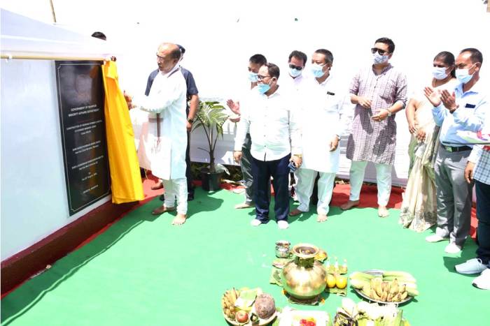 CM lays foundation stones for projects worth Rs 647 Crore