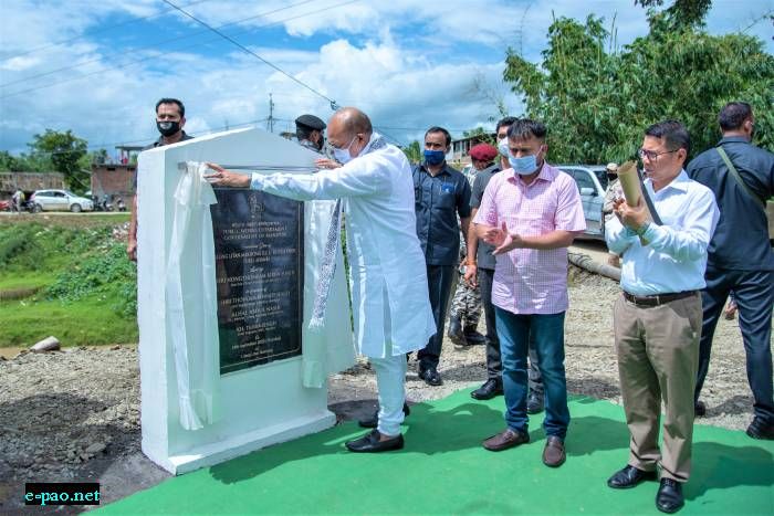 CM lays foundation stone of RCC bridge