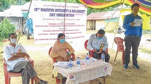 20th Manipur Integrity and Solidarity Day observed