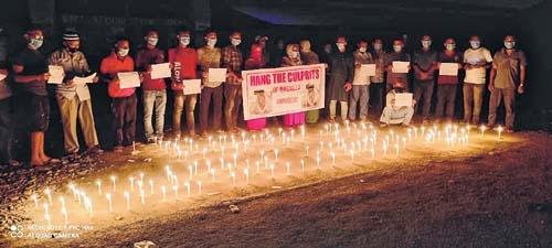 Enact Anti-Rape Law, demand protestors at Khelakhong Khongjin