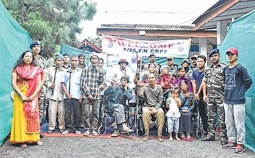86 Bn CRPF reaches out to physically challenged persons