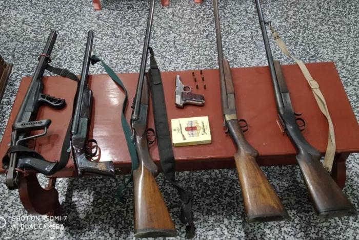 Search operation conducted, arms recovered
