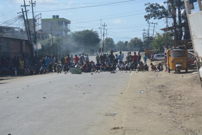 General strike called by Muslim students disrupt normalcy in Muslim dominated area