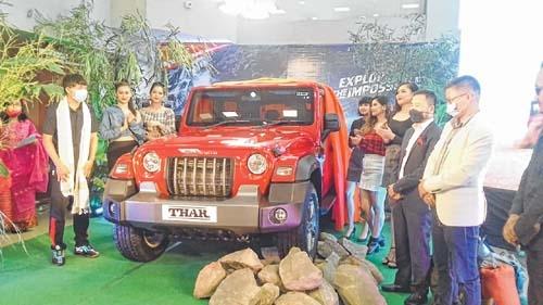 Thar from Mahindra comes to Manipur