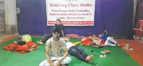 Student bodies hunger strike enters tenth day
