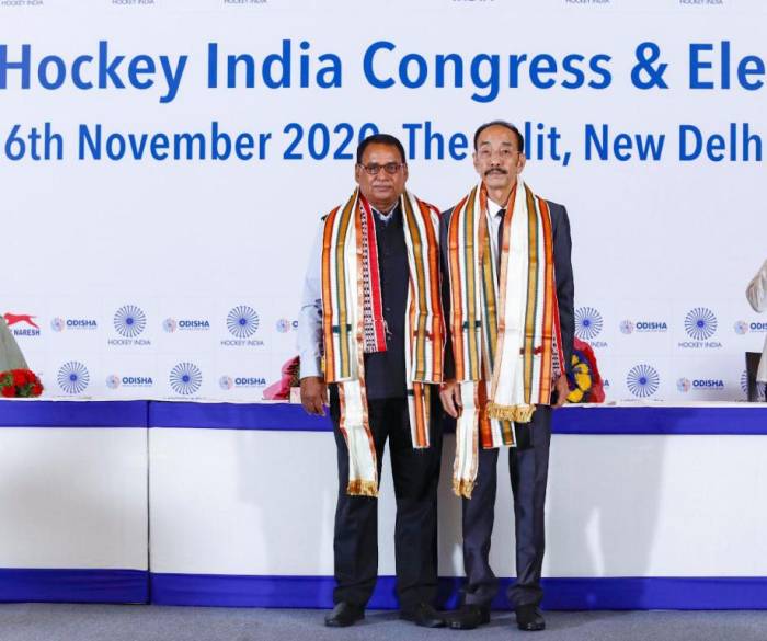  Gyanendro Ningombam elected as Hockey India President 