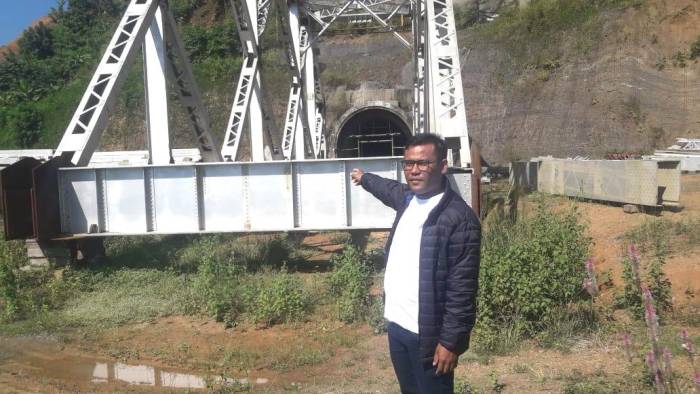 Railway Board member not happy with work progress at Khumji-1