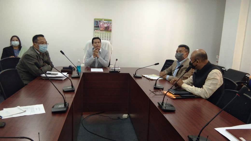 Minister Biswajit reviews ongoing NHIDCL Projects