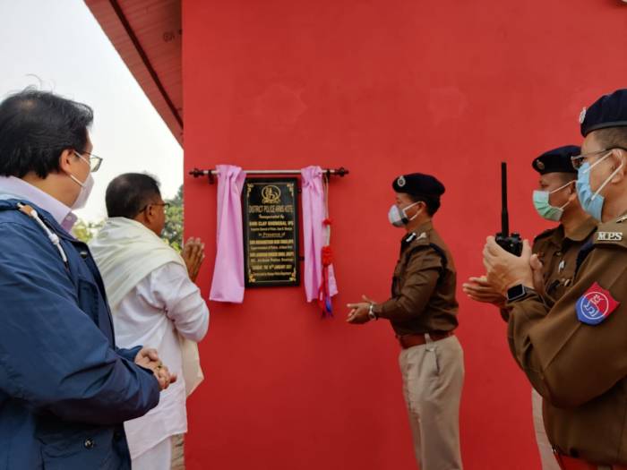 Jiribam Police Multipurpose hall & District Police Arms Kote inaugurated