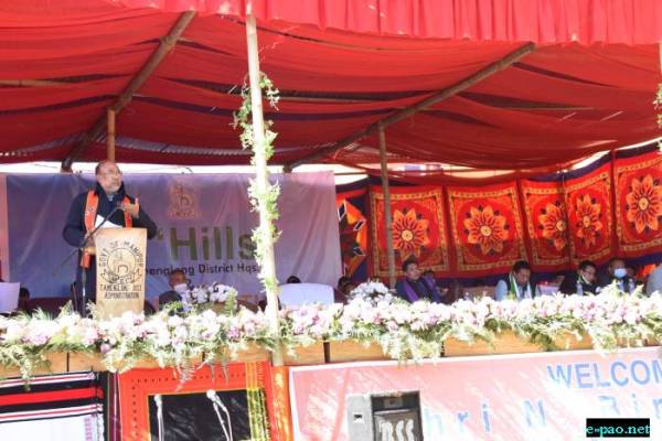 CM inaugurates 14 projects, lays foundation stone for 8 projects in Tamenglong