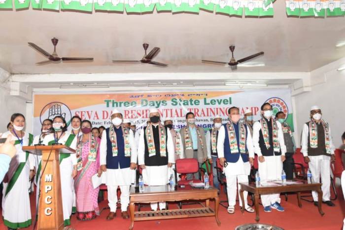 3-days residential camp for Congress Seva Dal inaugurated