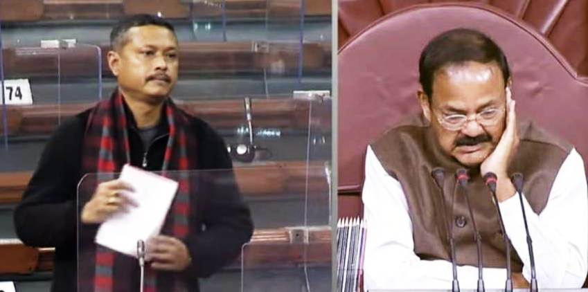 Rajya Sabha MP Leishemba urges for inclusion of Manipuri in Indian currency