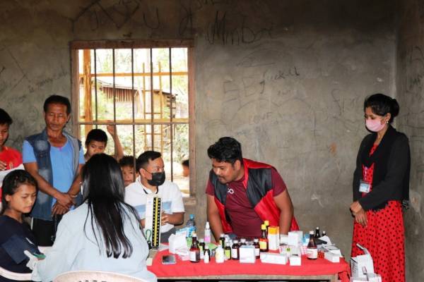 Two Day Free Health Camp / HIV screening camp held