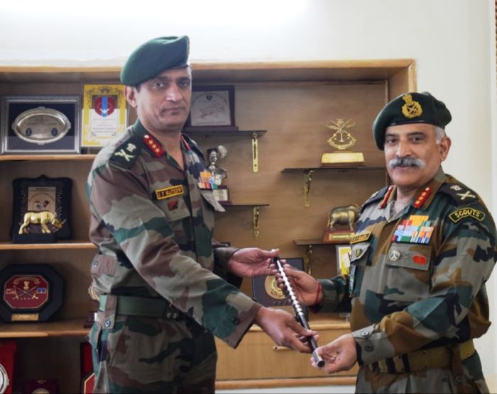 Lt Gl Johnson P Mathew takes over spear Corps