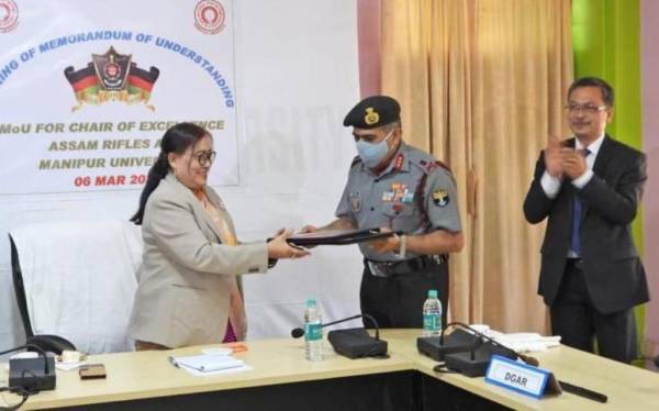 AR signs MoU with Manipur University