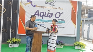 PHE Minister inaugurates Aqua bottling and packaging water plant at Senapati